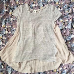 Sweater Knit Parachute Top